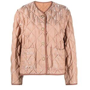 Forte_forte Reversible Quilted Satin Jacket
